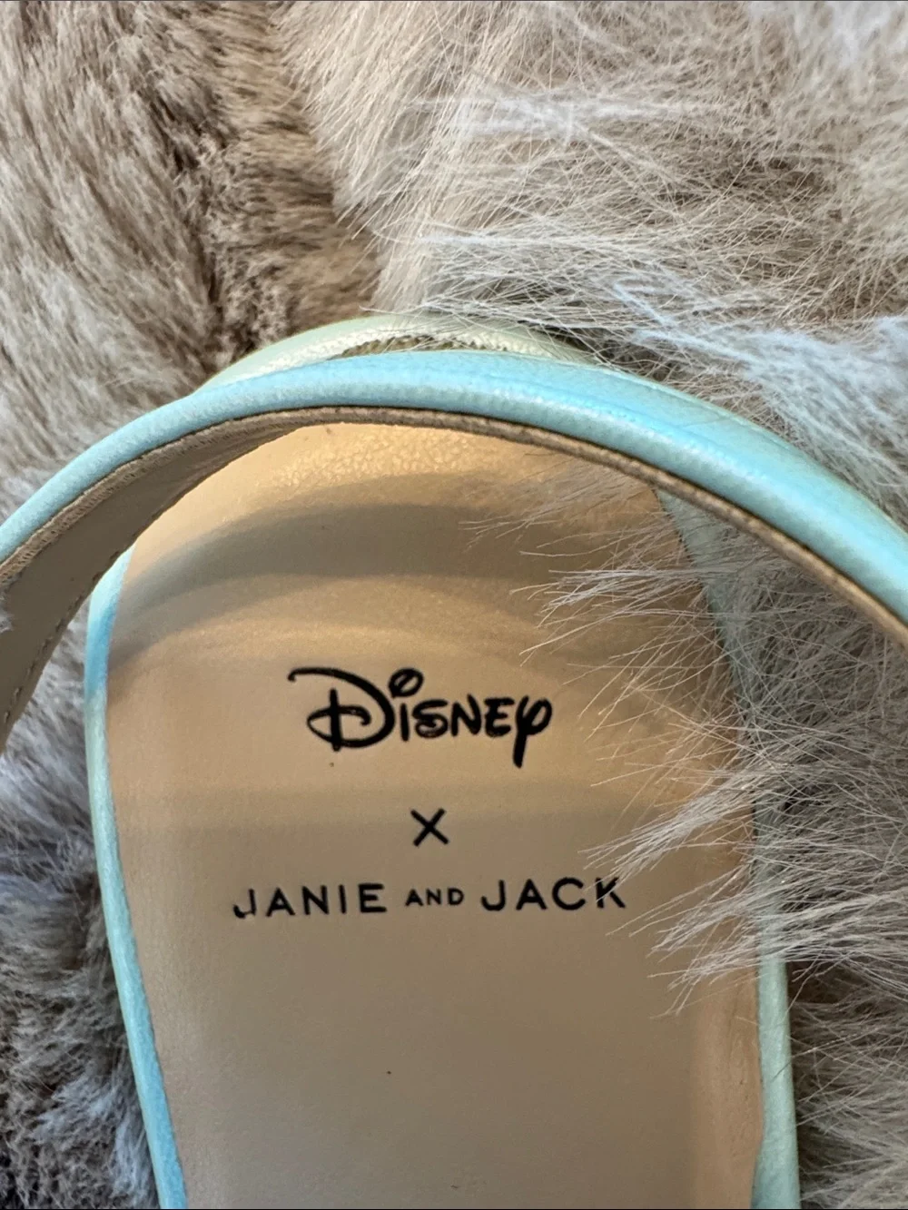 Janie and Jack Mint Green Mermaid Appliqué Sandals